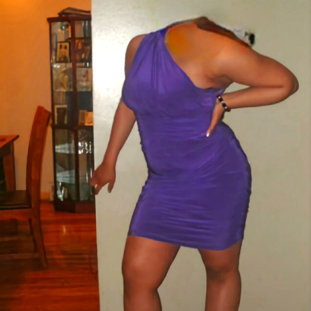Size 12 Purple Bodycon Dress